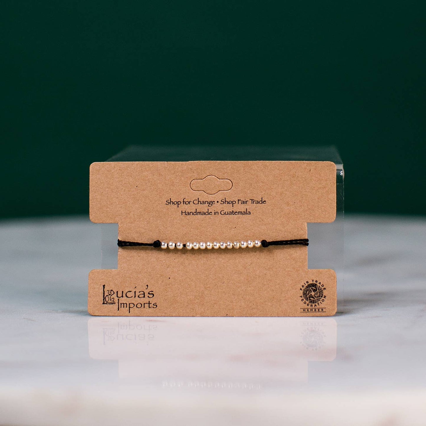 Bead String Charm Bracelet: Assorted