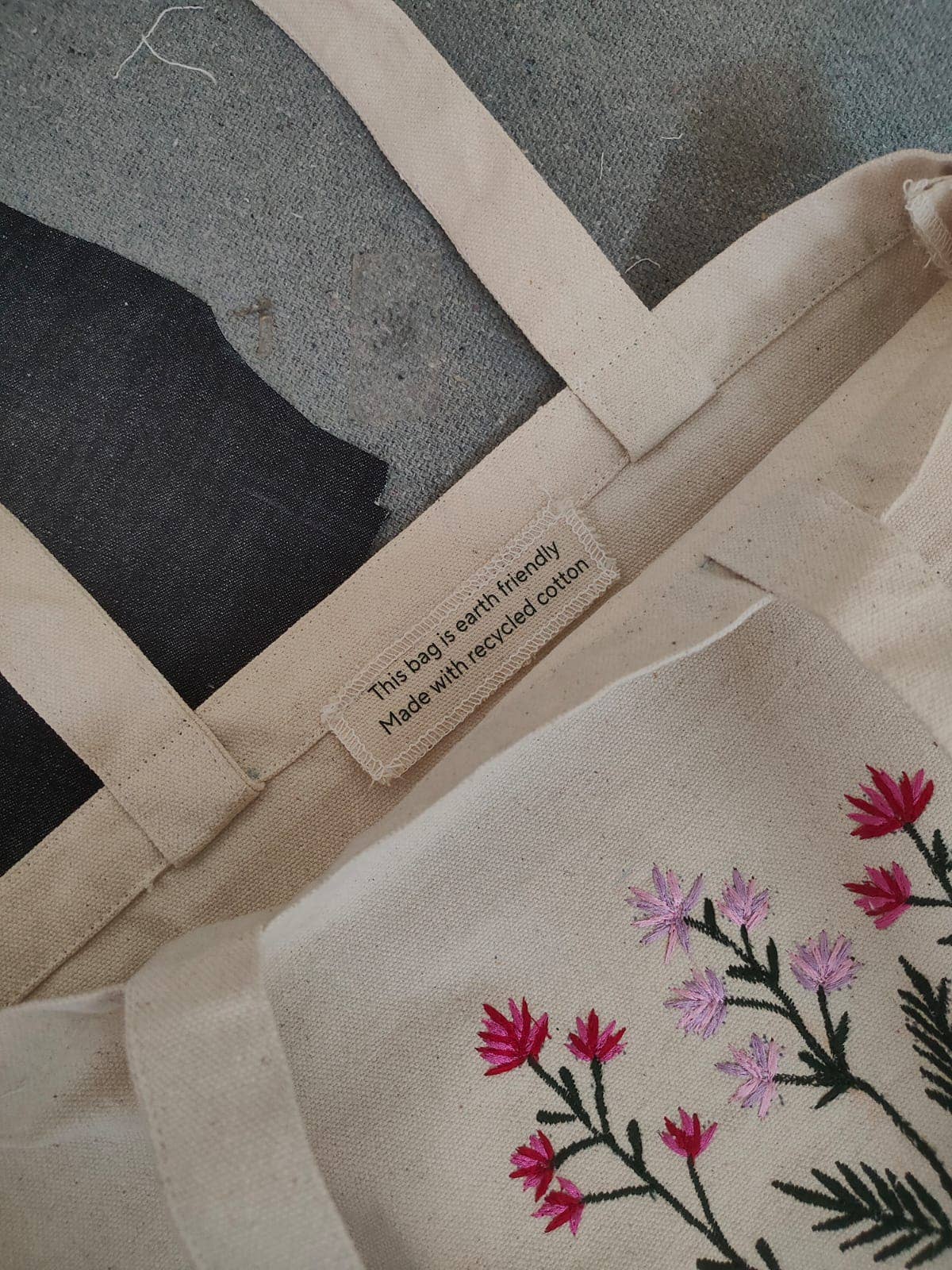 Plain Design | Fabric Bag | Eco Canvas Bag | Unbranded: 14" x 16"