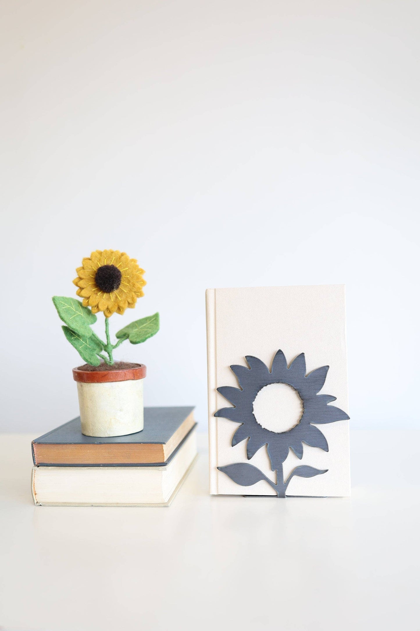 Sunflower Bookend: One only