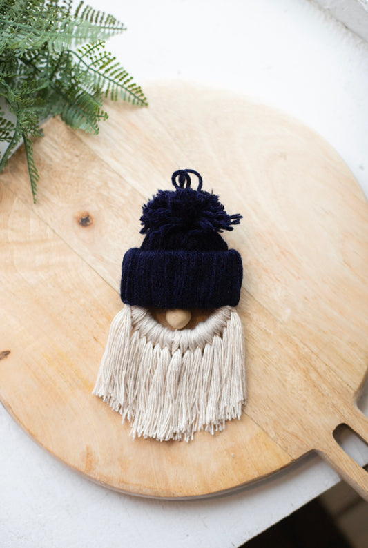 Gnome Ornament | Navy