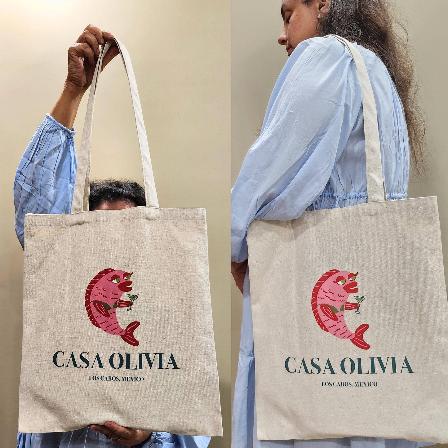 Plain Design | Fabric Bag | Eco Canvas Bag | Unbranded: 14" x 16"