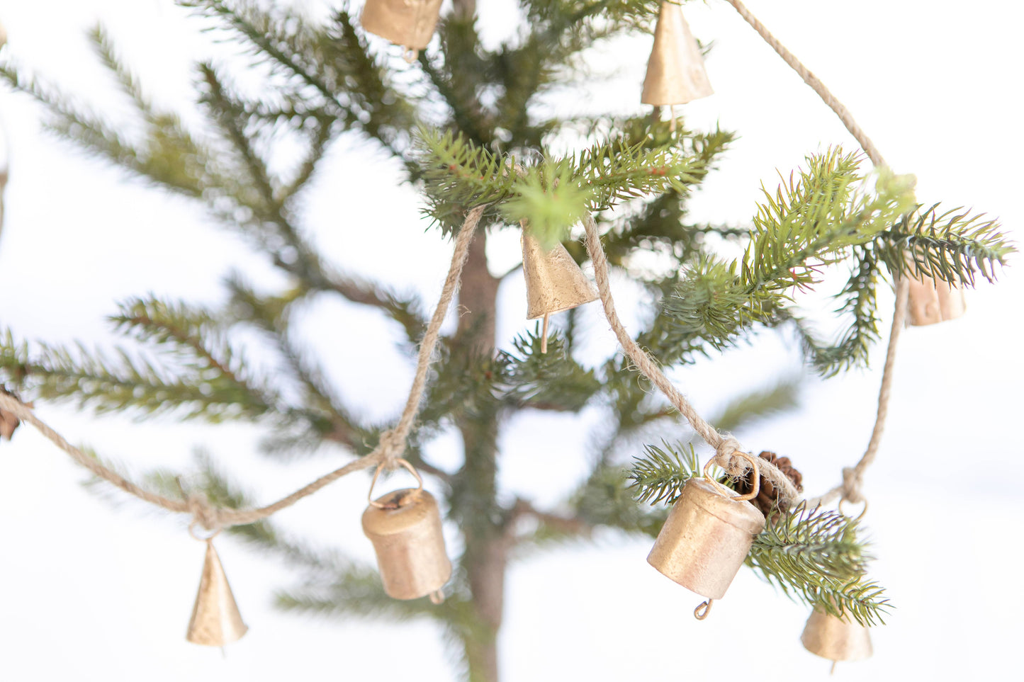 Brass Bell Holiday Garland