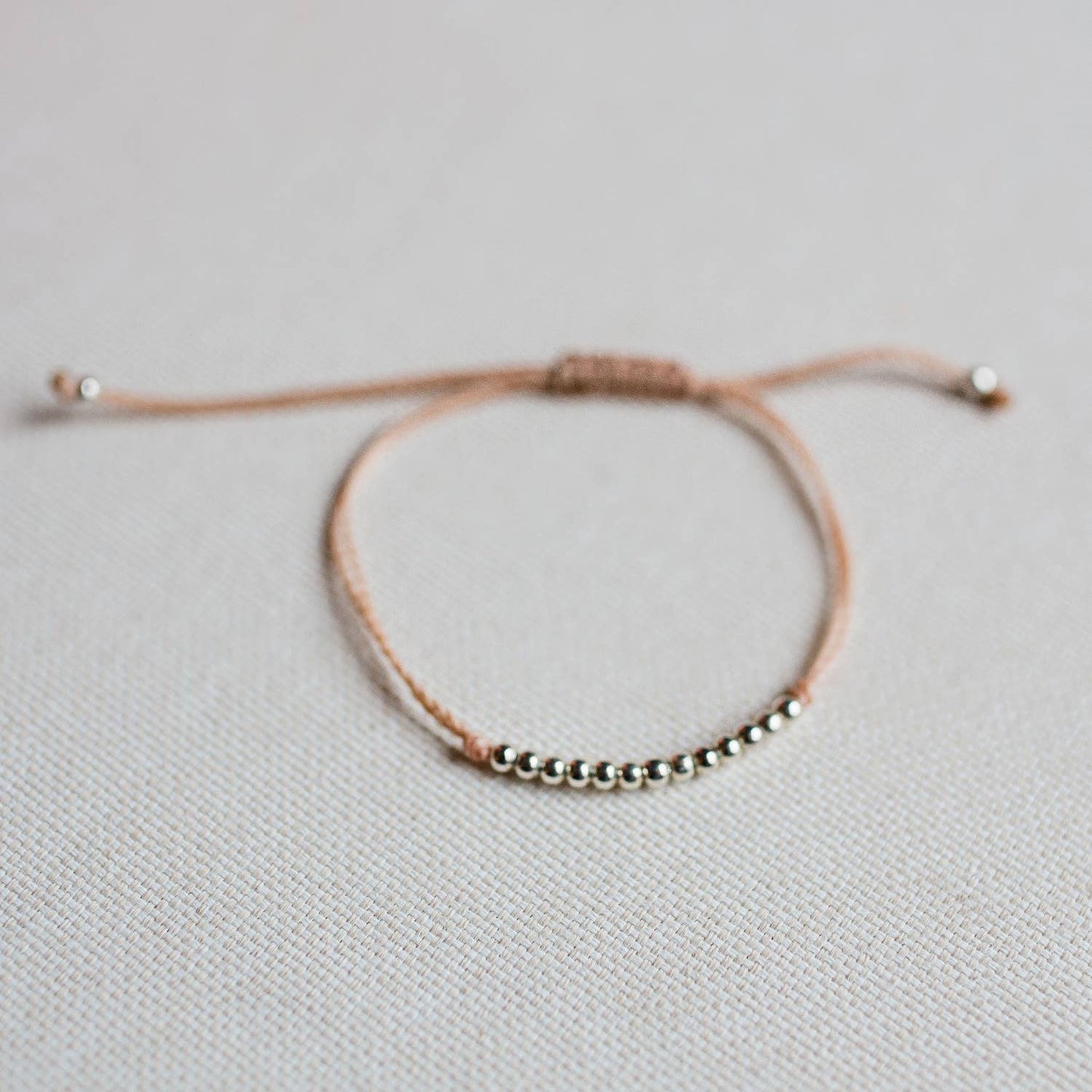 Bead String Charm Bracelet: Assorted