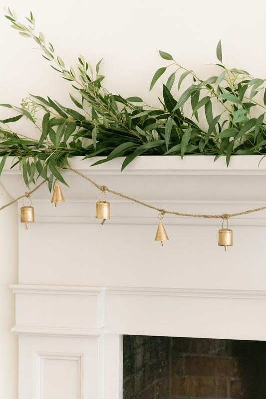 Brass Bell Holiday Garland
