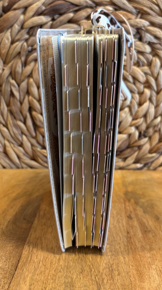 KJV Taupe Bible TABS ONLY