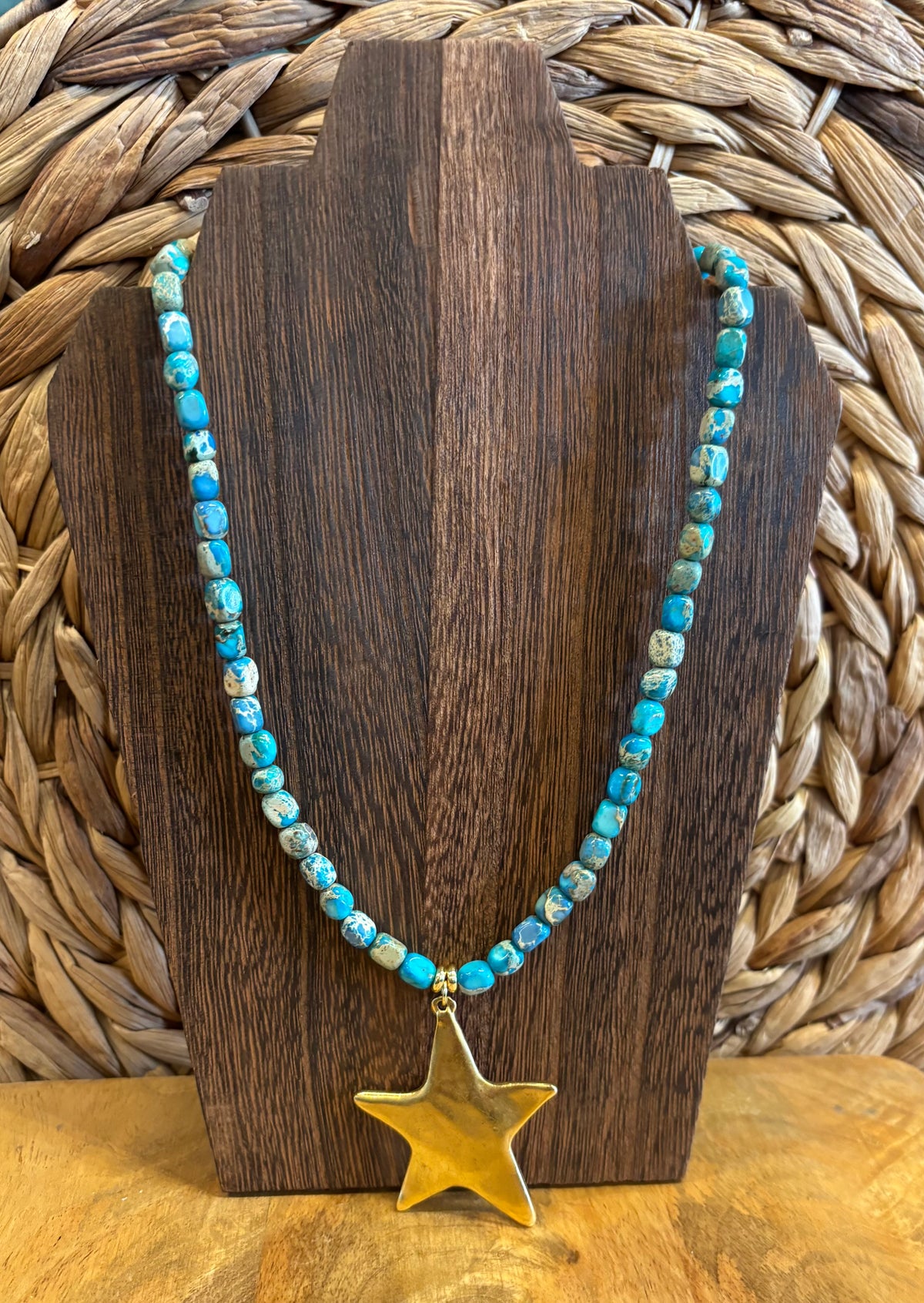 Fall Beaded Necklace