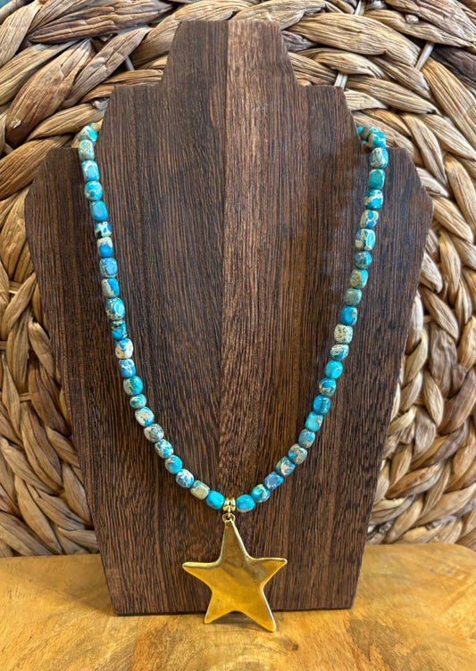 Fall Beaded Necklace