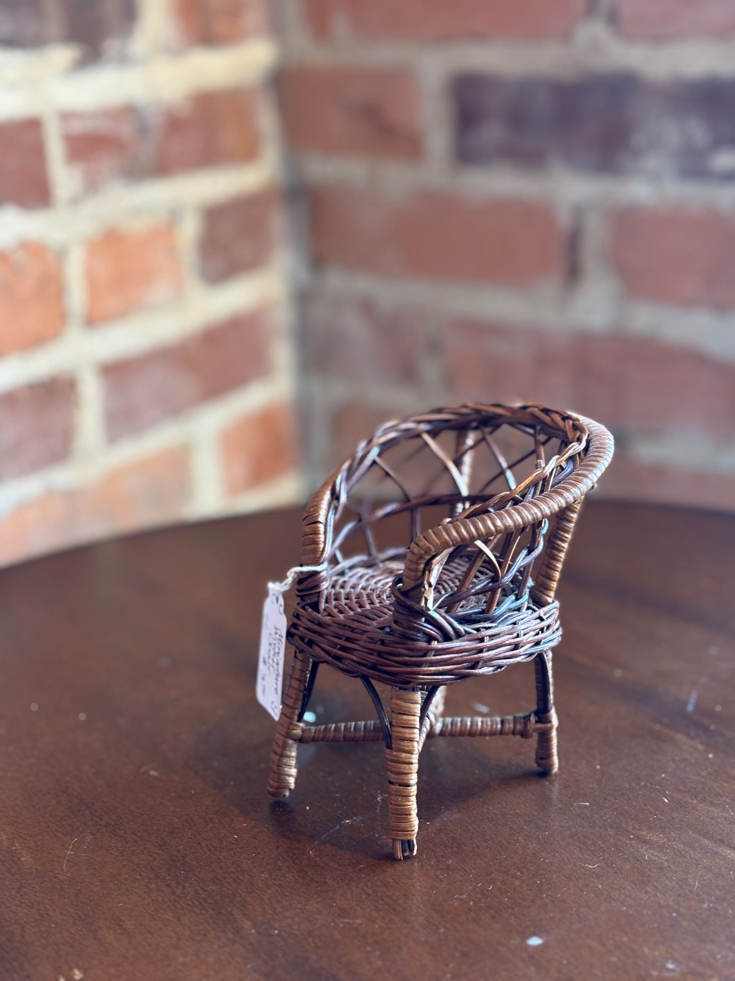 Miniature Wicker Chair
