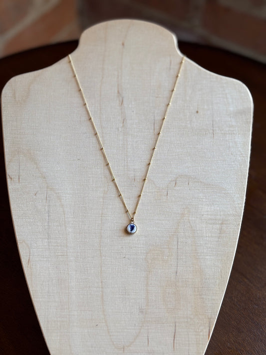 Pressed Floral Necklace