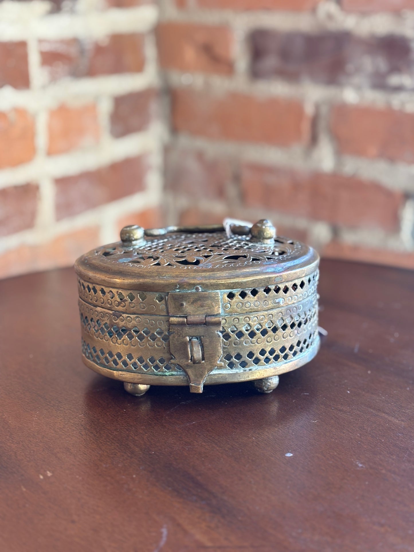 Brass Cricket Box