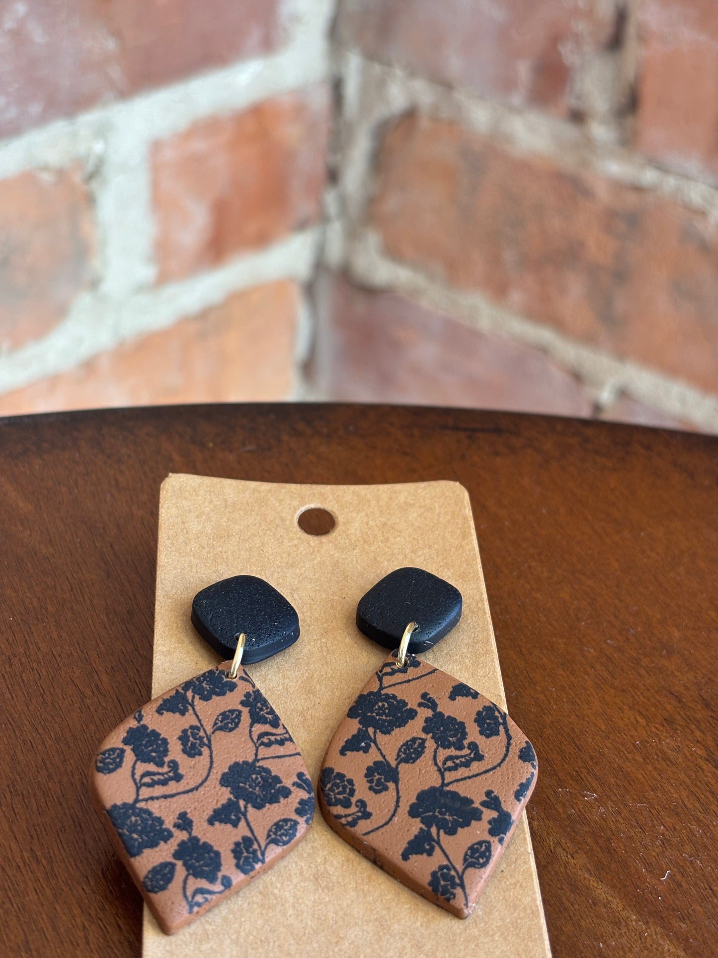 Black & Brown Floral