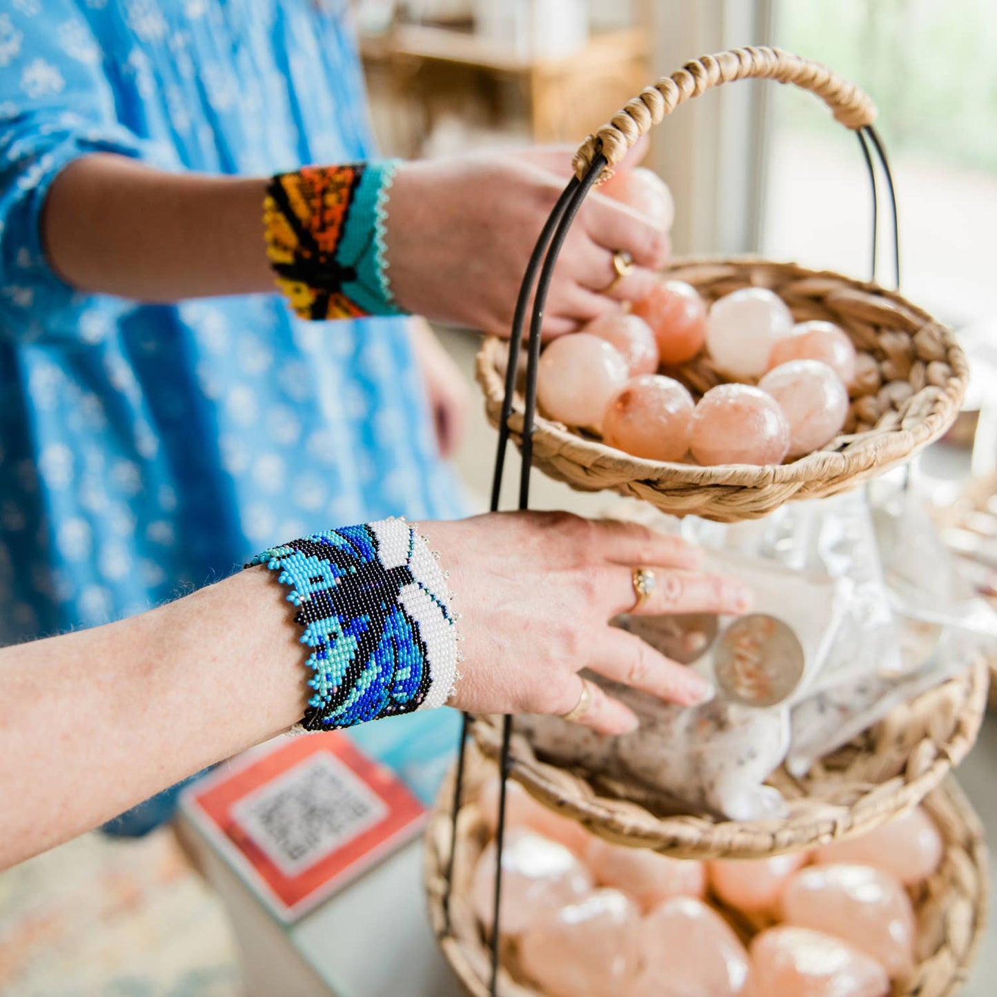 Orange Butterfly Cuff: Assorted