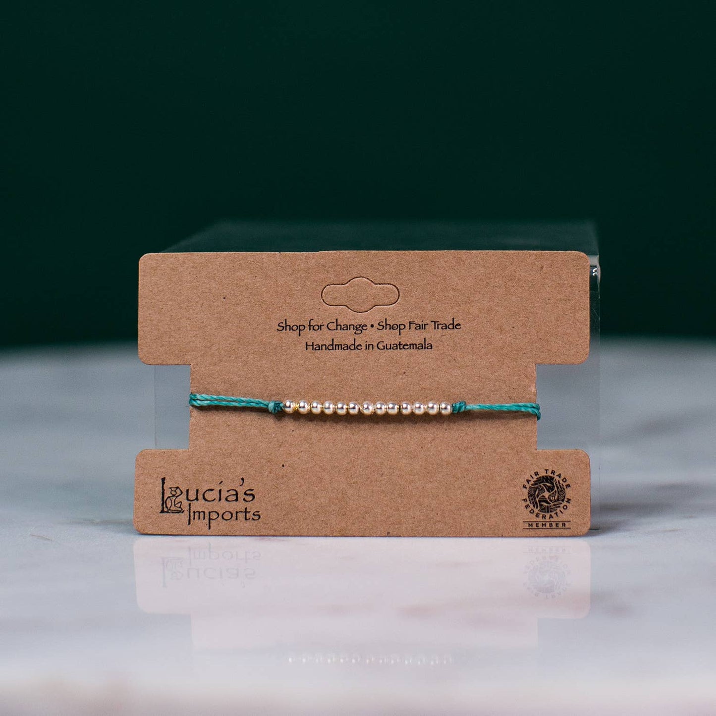 Bead String Charm Bracelet: Assorted