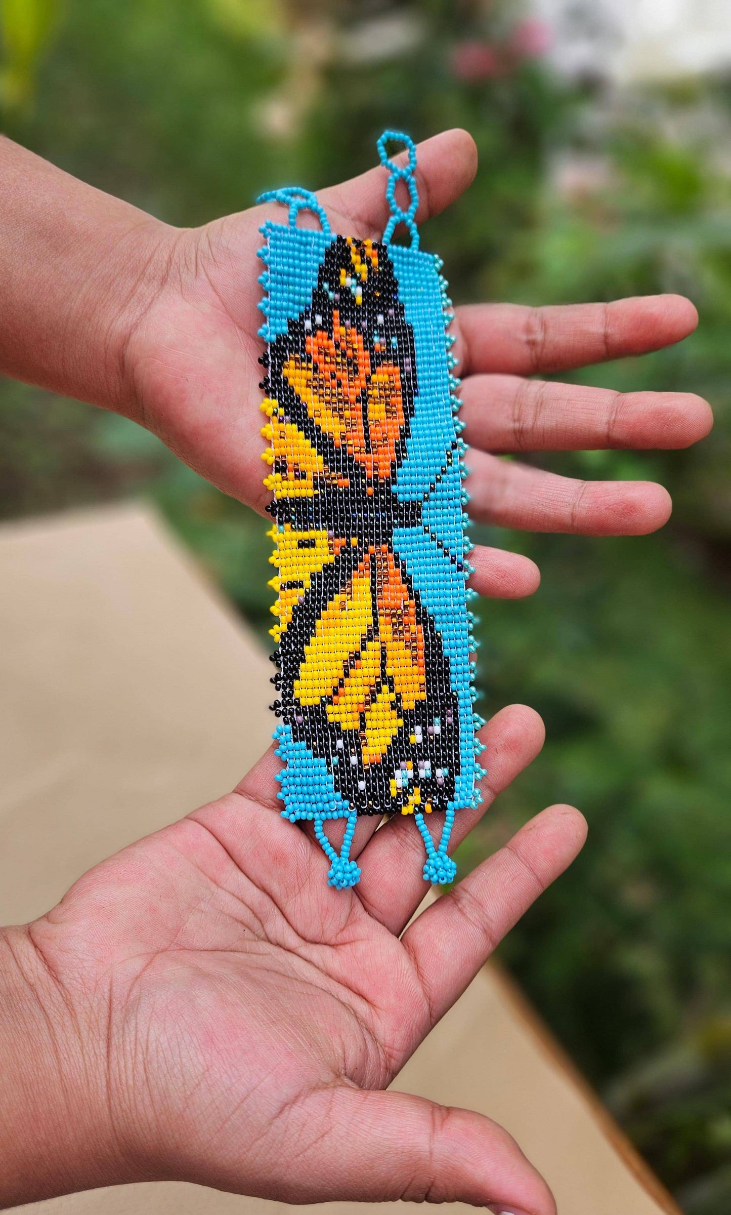 Orange Butterfly Cuff: Assorted